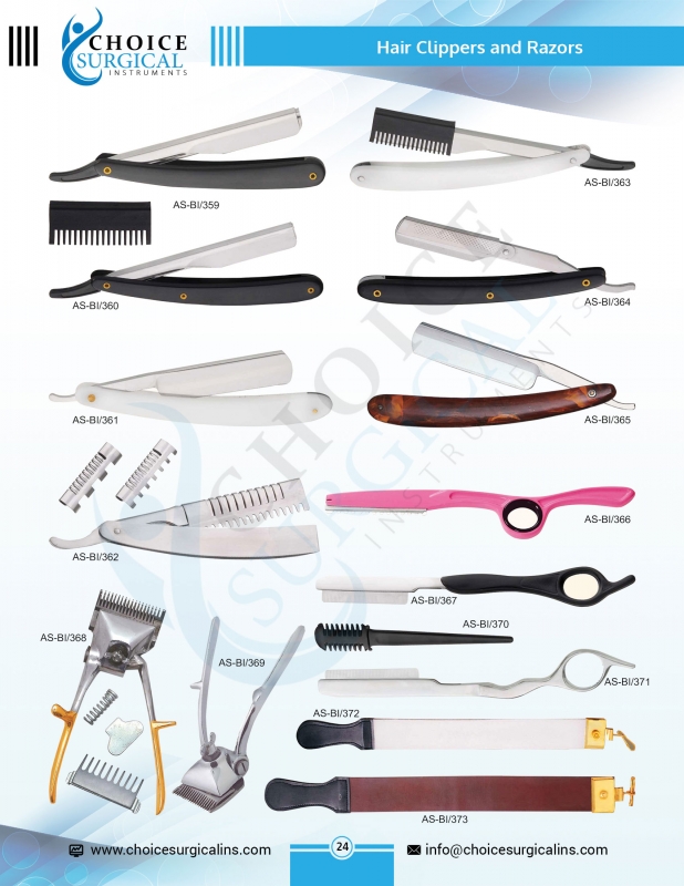 Hair Clippers and Razors